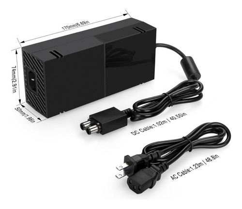 Transformador Fuente Poder Consola Compatible Xbox One