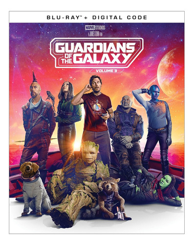 Pelicula: Guardianes De La Galaxia Vol. 3 - Blu-ray