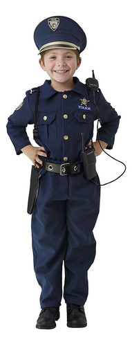 Dress Up America Deluxe Police Dress Up Costume Set