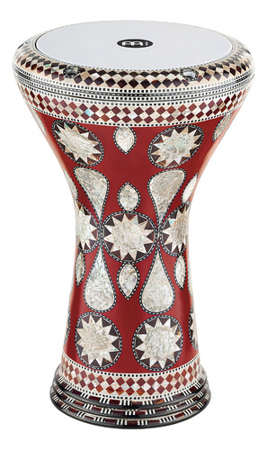 Tambor egípcio Meinl Aeed2 Doumbek, percussão colorida multicolorida de 8,75 polegadas