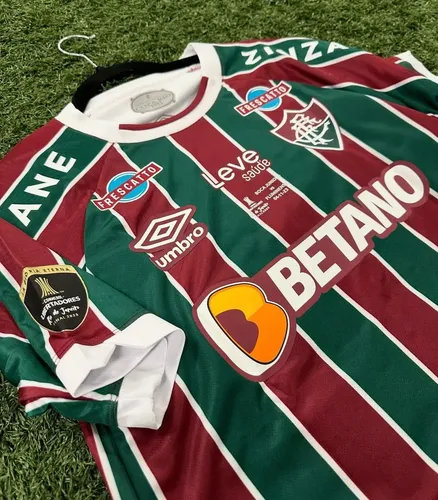 Camisa Fluminense Tricolor 2023 Completa Libertadores Umbro