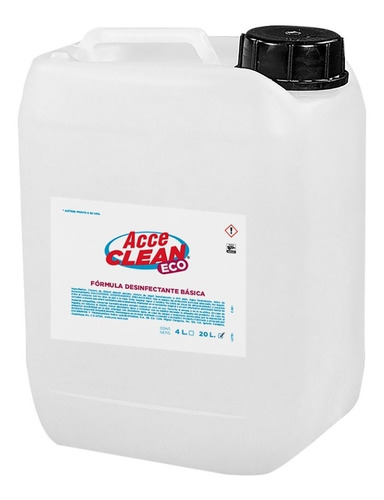 Sanitizante Desinfectante Liquido Acceclean® Eco 20 L