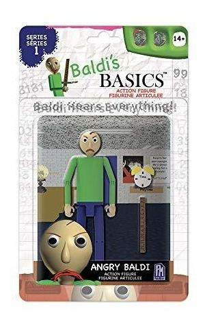 Figura De Acción De Baldi Basics 5  (angry Baldi), 9854 R