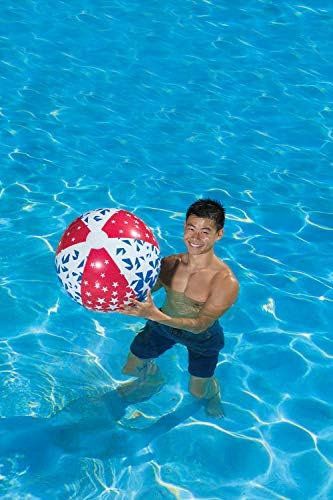 Piscina Inflable Poolmaster American 24 Con Pelota De Playa