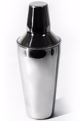 Coctelera Con Filtro De Acero Inoxidable 700ml Profesional Color Gris