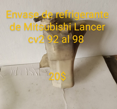 Envase De Agua De Wiper Mitsubishi Lancer Cb2 92 Al 98
