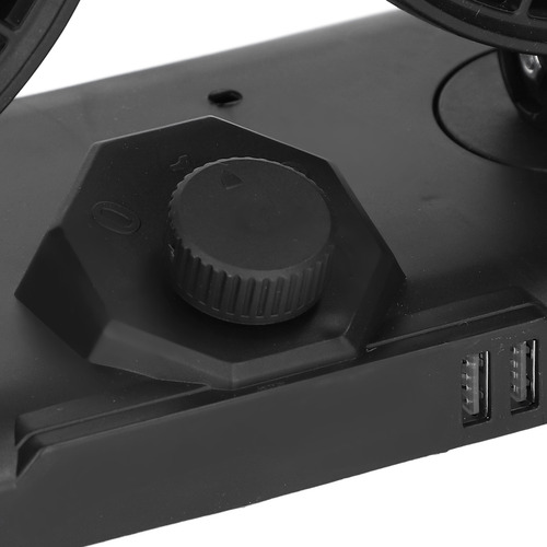 Ventilador De Coche Portátil De Doble Cabezal De 24 V