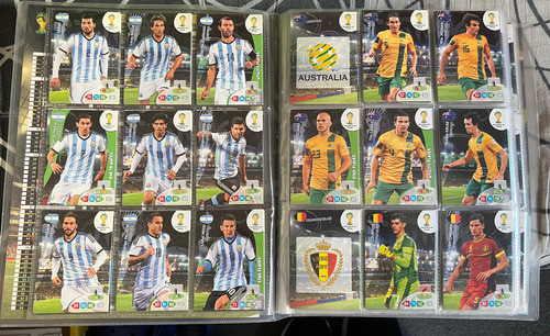 Adrenalyn Xl Brasil 2014+coleccionador Y 3 Limited No Envios Lionel Messi Escudo