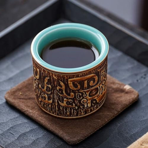 Set De 2 O 4 Tazas De Espresso De Cerámica, Tazas De Café Es