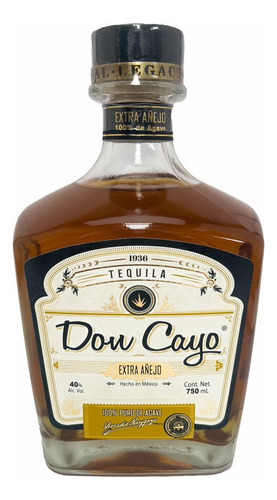 Tequila Don Cayo Extra Añejo 750 Ml