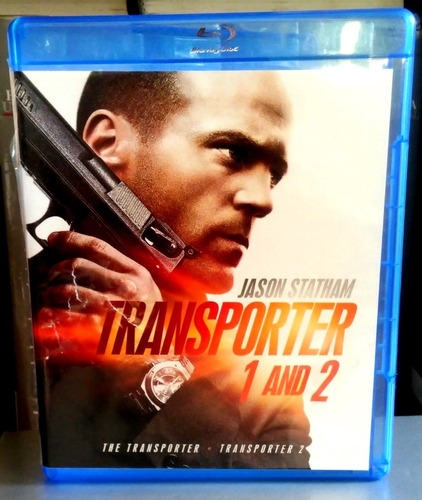 2 Blu Ray El Transportador 1 Y 2 Jason Statham Español