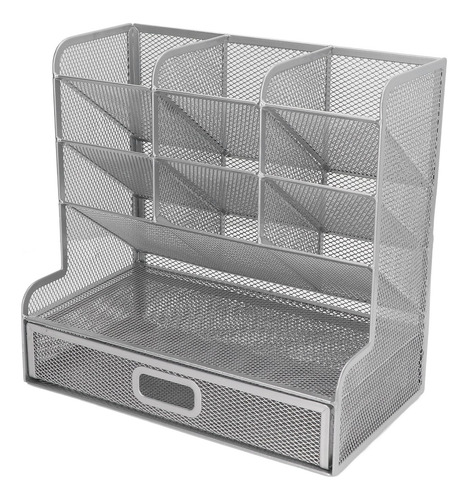 Organizador Vertical De Canetas Para Malha De Mesa, 9 Compar