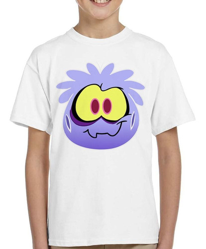 Remera De Niño Ghost Puffles Fantasma