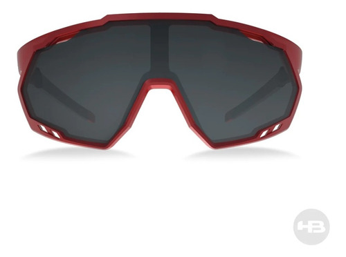 Imagem 2 de 3 de Óculos Ciclismo Hb Spin Vermelho 2 Lentes Black/cristal