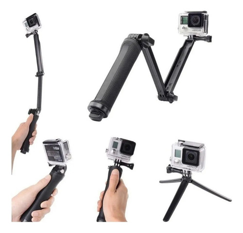 Baston Selfie Stick Monopod Tripie Gopro Pole 3-way