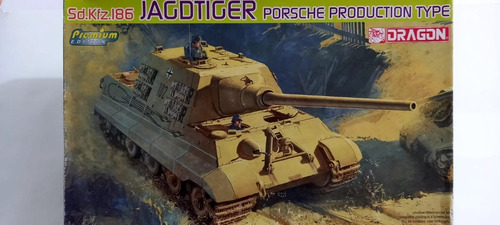 Tanque A Escala Marca Dml Dragon Jagd Tigre