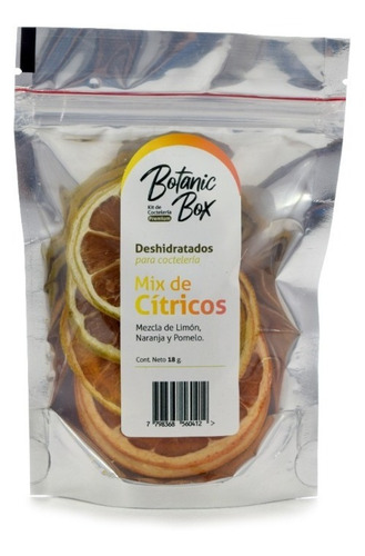 Imagen 3 de 8 de Set 6 Botanicos + Frutas Deshidratada Gin Tonic + Bosque Gin