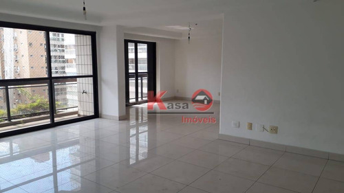 Apartamento Com 3dormitórios À Venda, 244 M² Por R$ 1.100.000 - Gonzaga - Santos/sp - Ap10092