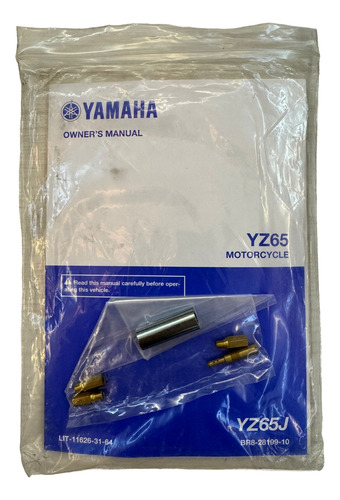 Manual Yamaha Yz 65 Mas Chicleres De Carburador Sin Uso (Usado)