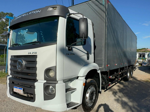 Vw 24250 / 17250 Ano 2011 Truck Bau Com Plataforma