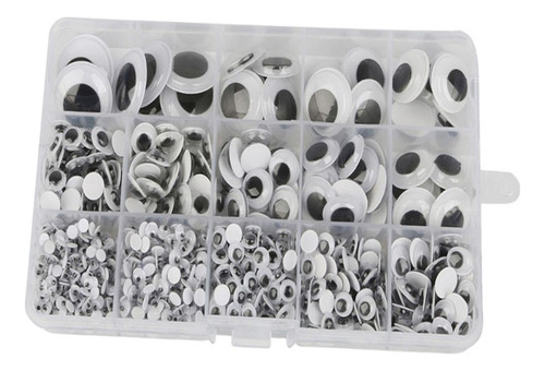 Wiggle-, Accesorios Para Ojos De Animales, 926 Piezas
