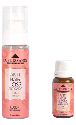 La Puissance Anticaída Ampolla 15 Ml + Loción 75 Ml