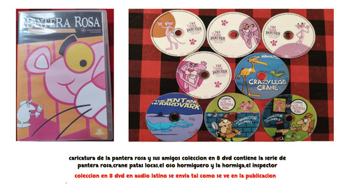 La Pantera Rosa Y Sus Amigos Coleccion Completa Para Dvd