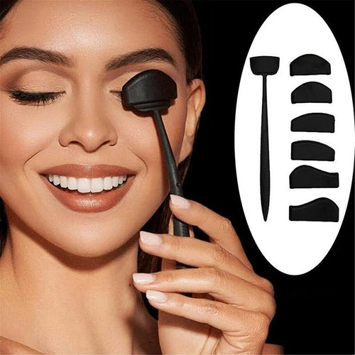 Imagen 2 de 8 de Kit De Pliegues Perfectos Maquillaje Sombra De Ojos 6 En 1