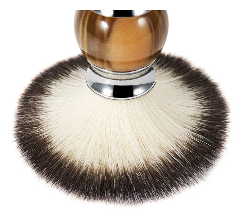 Pincel De Barba Pelo De Texugo Natural Barbear U.