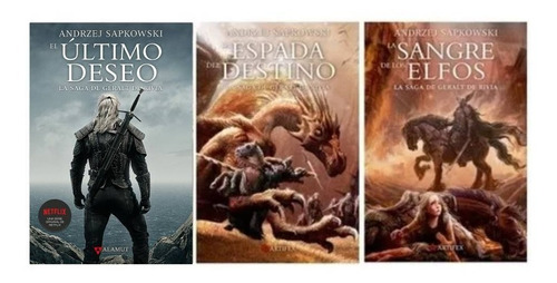 Saga Geralt De Rivia / Witcher - Libros 1, 2 Y 3 - Sapkowski