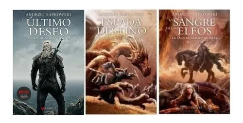 Pack 7 Libros Saga Geralt de Rivia, The Witcher: 140,00 €