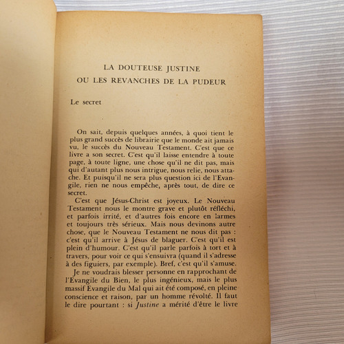 Les Infortunes De La Vertu Sade Gallimard Frances Poche