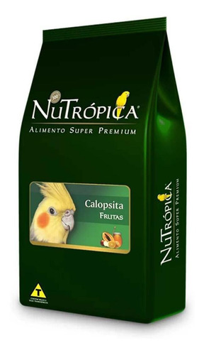 Ração Nutrópica Calopsita Com Frutas 5 Kg