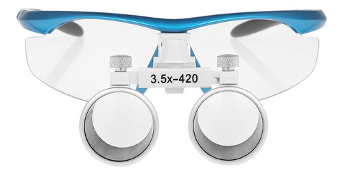 Imagen 3 de 6 de Lupa Binocular Dental 3.5x 420mm Lupa Dental Óptica
