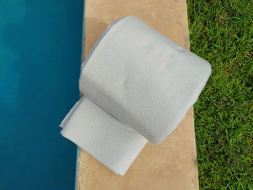 Imagen 9 de 10 de Geotextil Blanco 350gr. Rollo 10m2. Poliéster. Alta Densidad