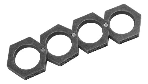 Anillos De Defensa, Aleación De Aluminio, Ventana Hexagonal