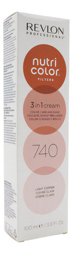 Mascarilla Revlon Nutri Color Filters 740 Cobre Ligero 100ml