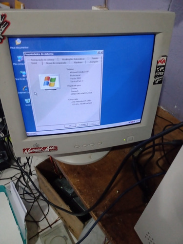Cpu Athlon Xp 2.2 Ghz,512mb,hd 40 ,porta Paralelas