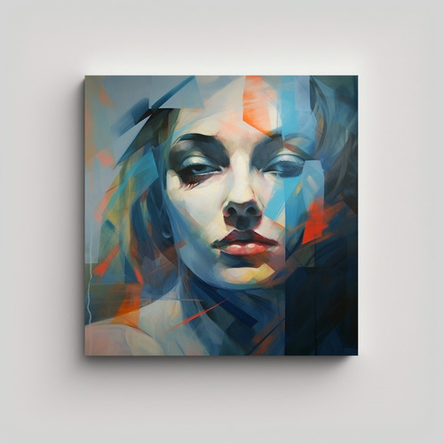 60x60cm Lienzo Abstracto Mujer Moda Tara Matisse Alegría