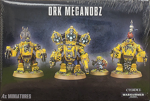 Workshop De Jogos De Figuras De Ação Warhammer 40k Ork Megan