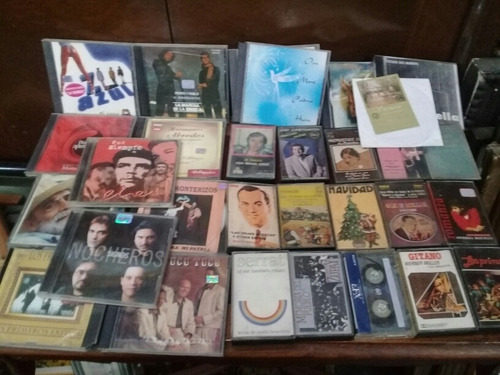 Lote De Cds Y Cassettes Vintage