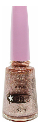 Esmalte Com Glitter Raio Gama Big Universo 15,5 Ml Rosa