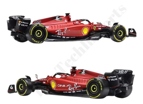 Miniatura F1 Ferrari F1-75 Leclerc #16 2022 1/43 Bburago