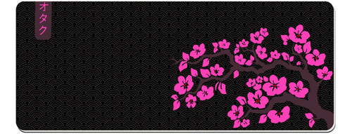 Mousepad Gammer / Dibujo Cad Xxl - 80x30 - Sakura Tree - 21