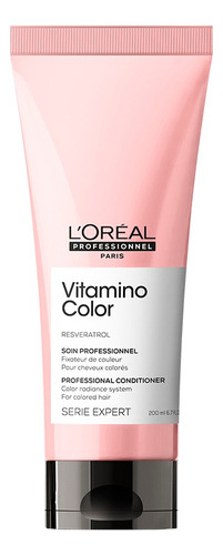 Acondicionador L'oréal Professionnel Serie Expert Vitamino Color Tubo Depresible 200ml 1 Unidad