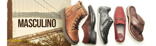 Sandalias Hombres Ojotas Cuero 31604-04 Pegada Luminares