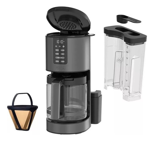 Cafetera Ninja Xl Programable De 14 Tazas Color Negro (Reacondicionado)