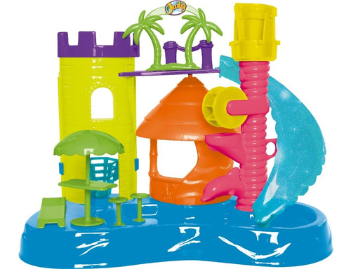 Parque Aquático Infantil Com Boneca Judy Ref-312 Samba Toys
