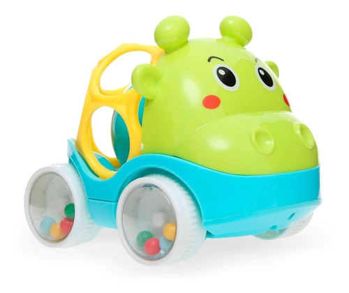 Carrito Sonaja Para Bebes Carro Juguete 2pz