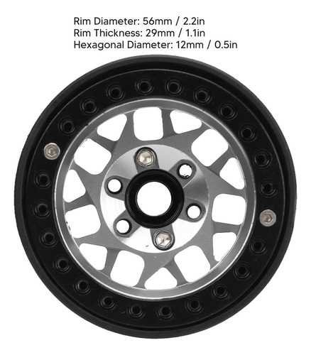 .. Llantas De Orugas Rc De 4 Piezas Para Scx10 Scx10 Ii